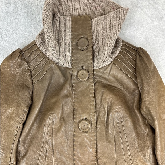Mackage Lamb Leather Jacket Women’s Size M - Picture 7 of 16
